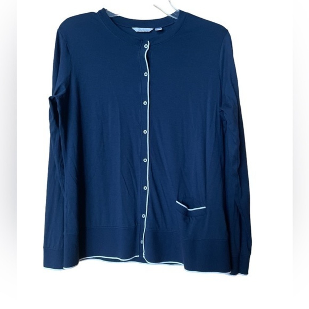 Lady Hagen Lightweight‎ Cardigan Sweater Refresh Collection Navy Women’s Medium